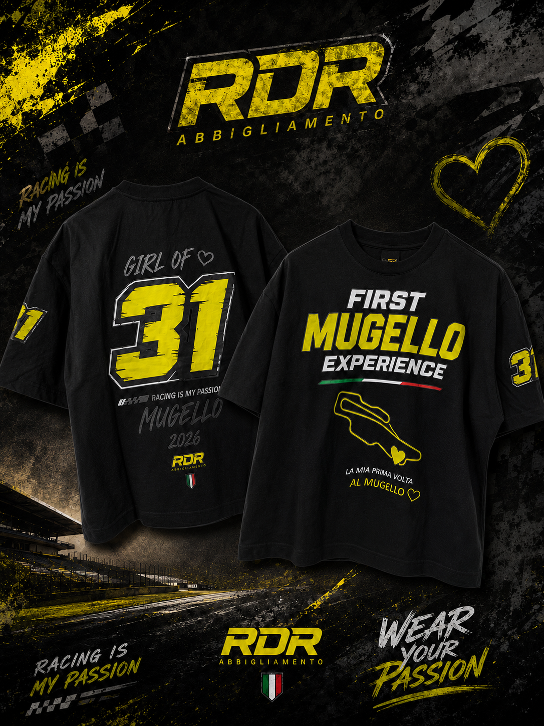 T-shirt uomo personalizzata